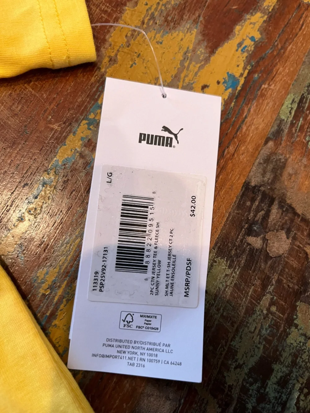 NWT Puma Boys 2 Piece Shorts Set - Picture 4 of 7